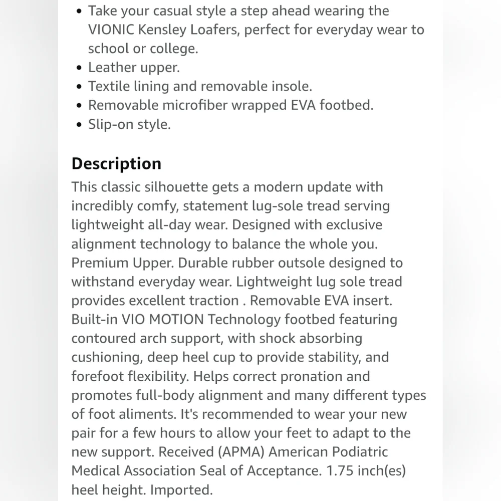 Vionic Kensley Patent Loafers - Picture 2 of 10